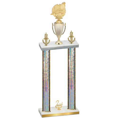 Double Silver Glacier Second Place Swimming Trophy