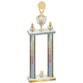 Double Silver Glacier Year Insert Trophy