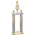Double Silver Glacier First Place Hockey Trophy
