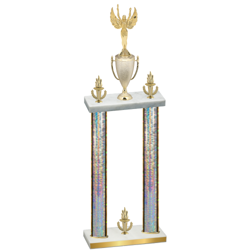 Double Silver Glacier Victory Victory Trophy