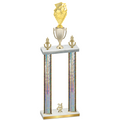 Double Silver Glacier Year Pickleball Trophy