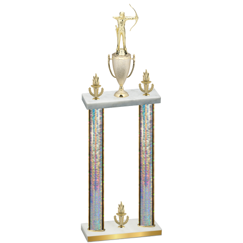 Double Silver Glacier Victory Archery Trophy