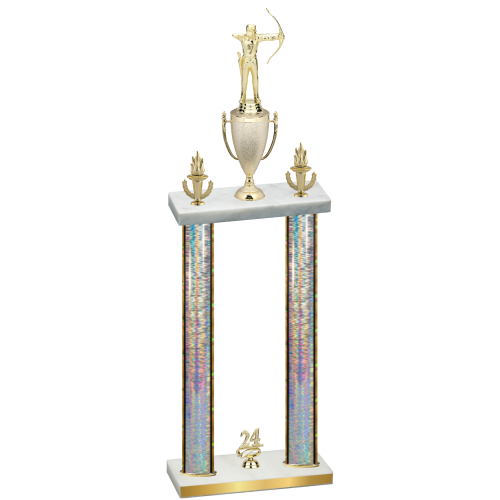 Double Silver Glacier Year Archery Trophy
