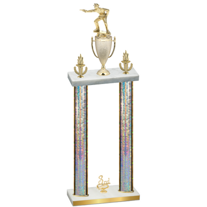 Double Silver Glacier Third Place Shooter Trophy