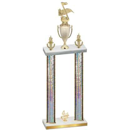 Double Silver Glacier Fourth Place Music Trophy