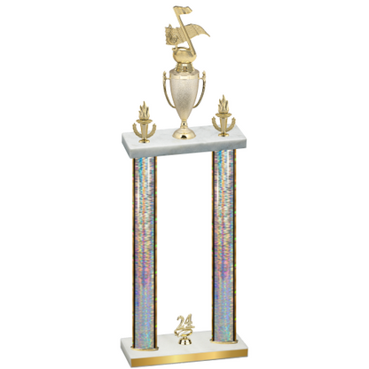 Double Silver Glacier Year Music Trophy