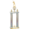 Double Silver Glacier Third Place Softball Trophy