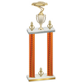 Double Orange Carbon Fiber Victory Cars Trophy