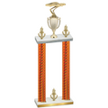 Double Orange Carbon Fiber Victory Cars Trophy