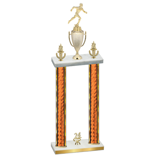 Double Orange Glacier Year Running Trophy