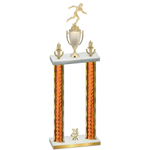 Double Orange Glacier Year Running Trophy