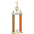 Double Orange Glacier Year Tennis Trophy