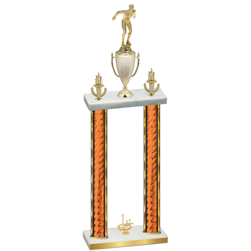 Double Orange Glacier First Place Swimming Trophy