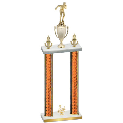 Double Orange Glacier Third Place Swimming Trophy