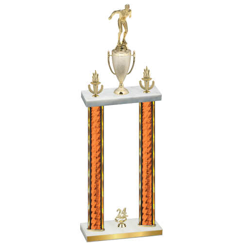 Double Orange Glacier Year Swimming Trophy