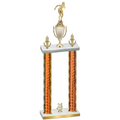 Double Orange Glacier Year Tennis Trophy