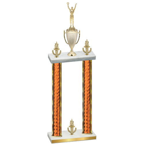 Double Orange Glacier Victory Victory Trophy