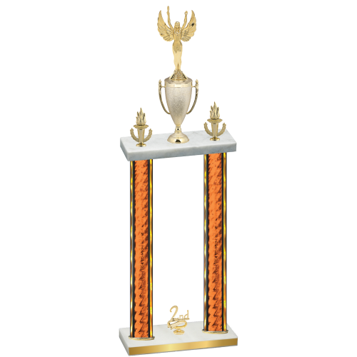 Double Orange Glacier Second Place Victory Trophy