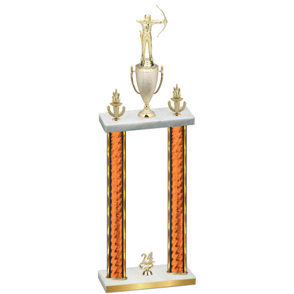 Double Orange Glacier Year Archery Trophy