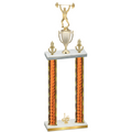 Double Orange Glacier First Place Weights Trophy
