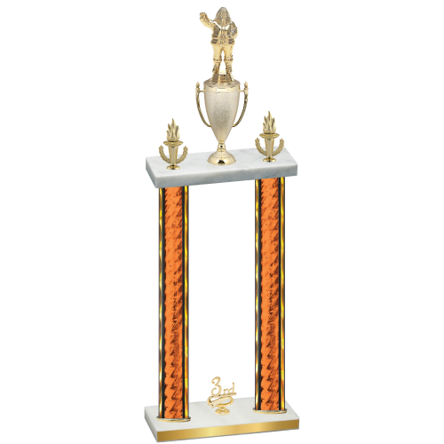 Double Orange Glacier Third Place Holiday Trophy