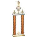 Double Orange Glacier Fourth Place Holiday Trophy