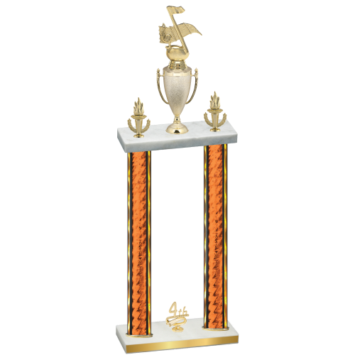 Double Orange Glacier Fourth Place Music Trophy