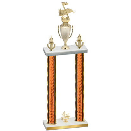 Double Orange Glacier Fourth Place Music Trophy