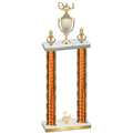Double Orange Glacier Second Place Academics Trophy