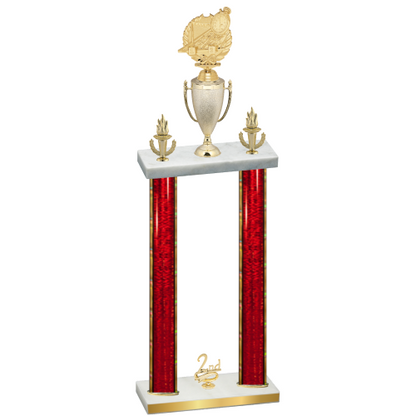 Double Red Glacier Second Place Swimming Trophy