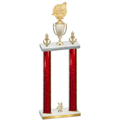 Double Red Glacier Year Swimming Trophy