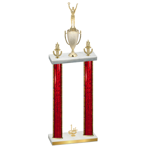 Double Red Glacier First Place Victory Trophy