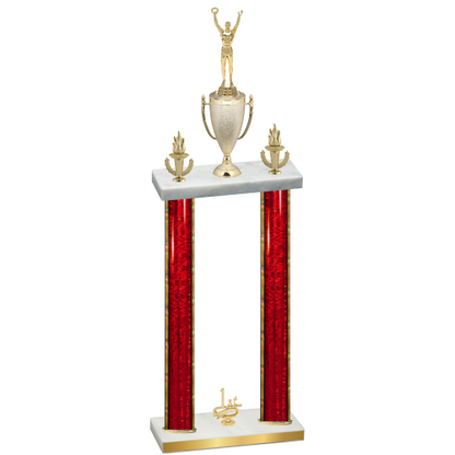 Double Red Glacier First Place Victory Trophy