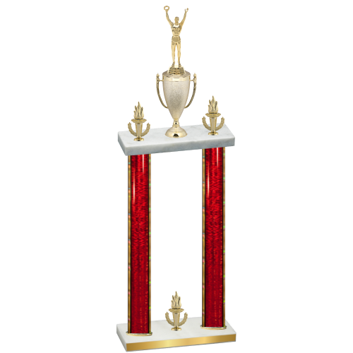 Double Red Glacier Victory Victory Trophy