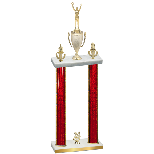Double Red Glacier Year Victory Trophy