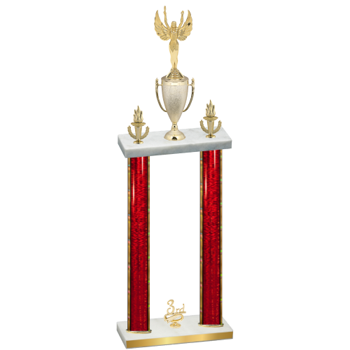 Double Red Glacier Third Place Victory Trophy