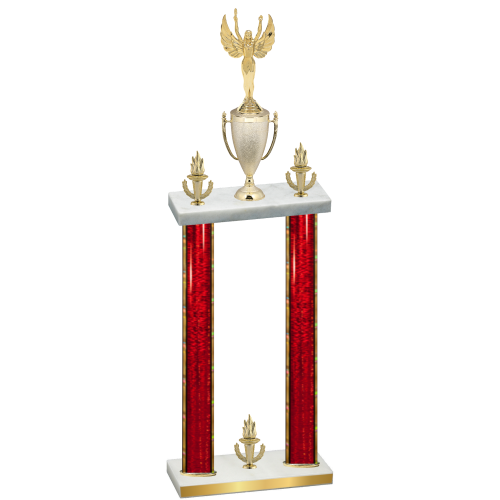 Double Red Glacier Victory Victory Trophy