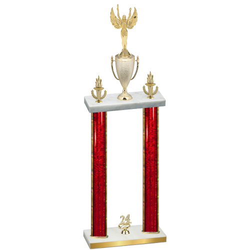 Double Red Glacier Year Victory Trophy