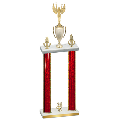 Double Red Glacier Year Victory Trophy