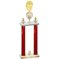 Double Red Glacier Year Pickleball Trophy