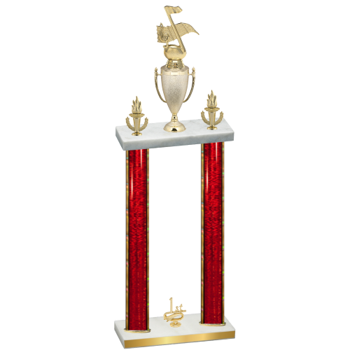 Double Red Glacier First Place Music Trophy