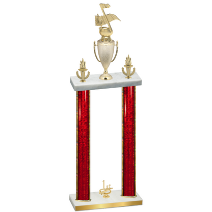 Double Red Glacier First Place Music Trophy