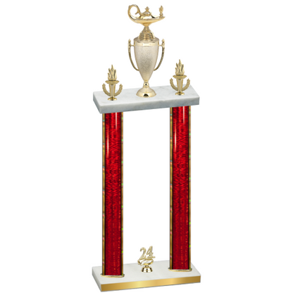 Double Red Glacier Year Academics Trophy