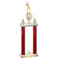 Double Red Glacier Second Place Softball Trophy