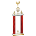 Double Red Carbon Fiber Victory Victory Trophy