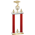 Double Red Carbon Fiber Victory Cars Trophy
