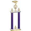 Double Purple Carbon Fiber Victory Cars Trophy