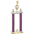 Double Purple Glacier Year Rugby Trophy