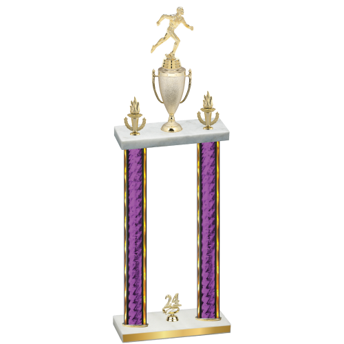 Double Purple Glacier Year Running Trophy