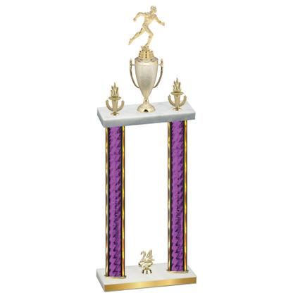 Double Purple Glacier Year Running Trophy